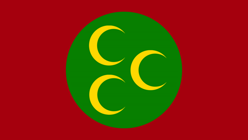 Flag of Ottoman Empire (1517-1793), CC BY-SA 4.0 <https://creativecommons.org/licenses/by-sa/4.0>, via Wikimedia Commons